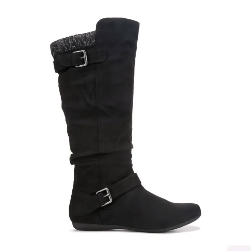 Dolce Vita | Ellaway Women’s Black Tall Suede Fashion Knee High Boots Size 7
